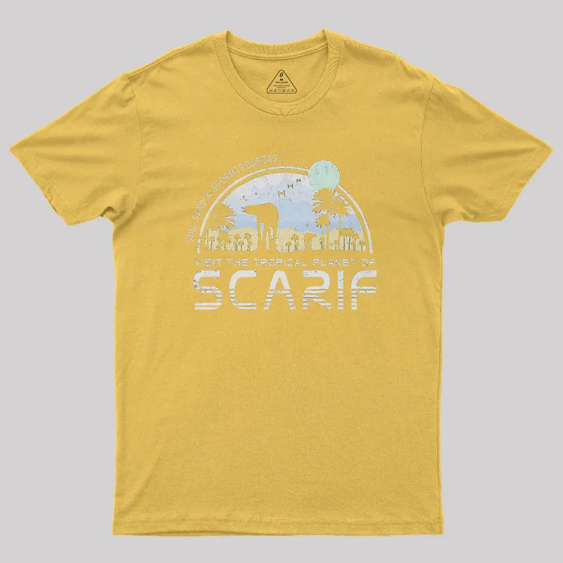 Visit Scarif Geek T-Shirt - Image 7