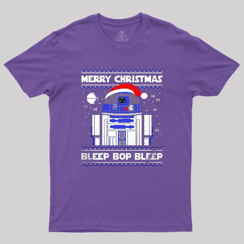 Christmas Robot Geek T-Shirt - Image 6