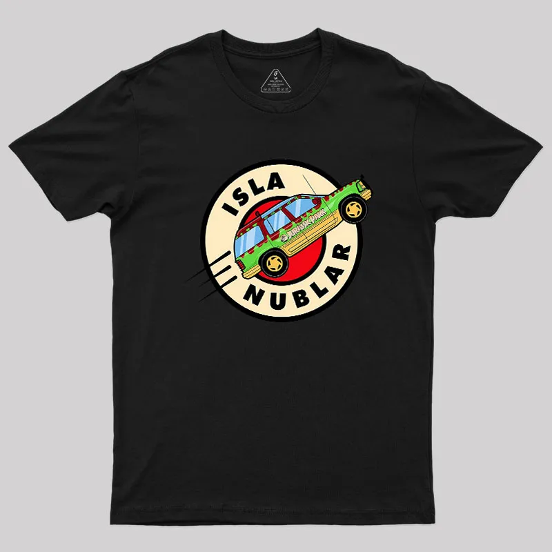 Alternative view of Jurassic Express Geek T-Shirt