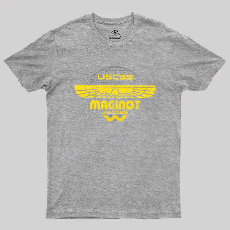 USCSS Maginot Geek T-Shirt - Image 4