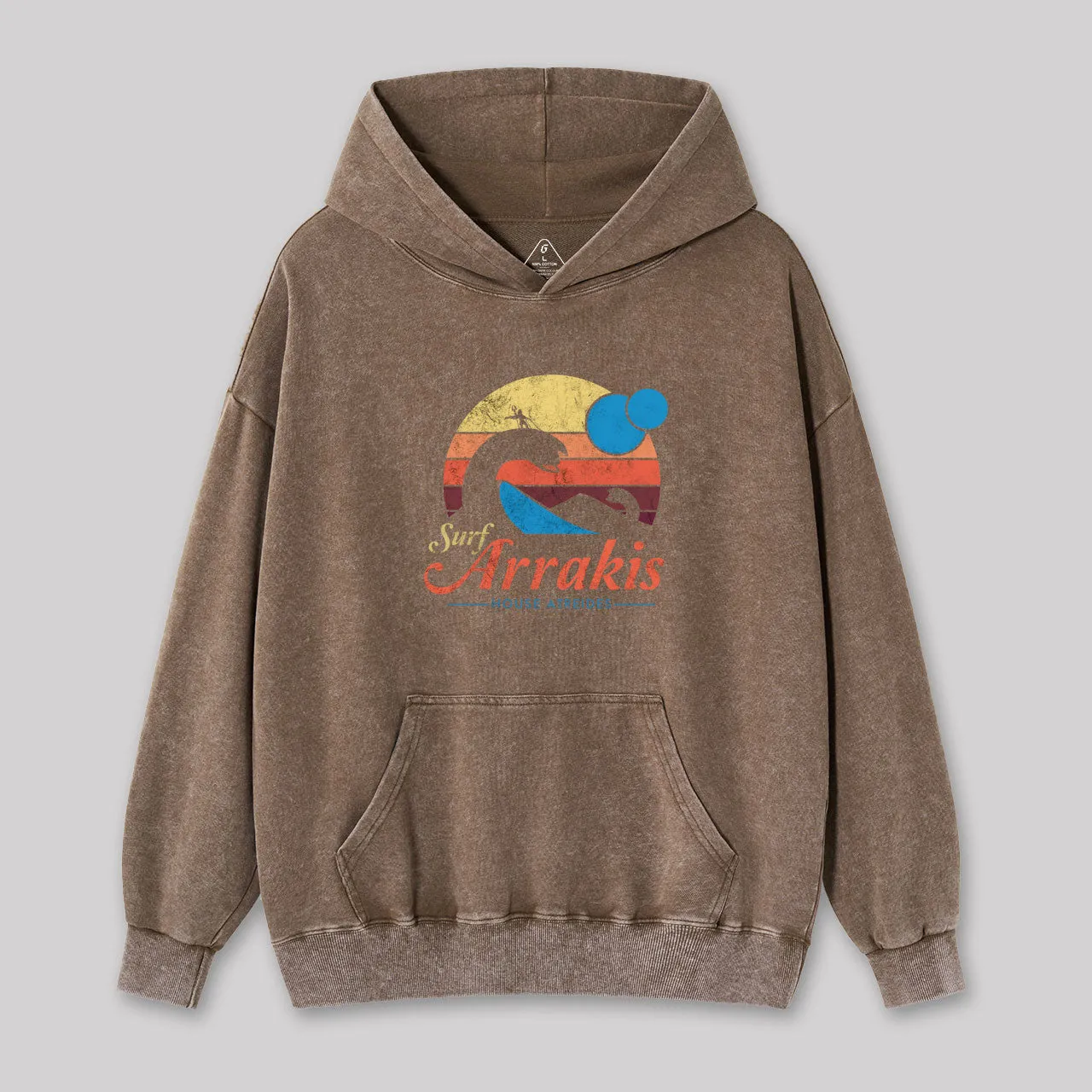 Alternative view of Visit Desert Planet Washed Hoodie
