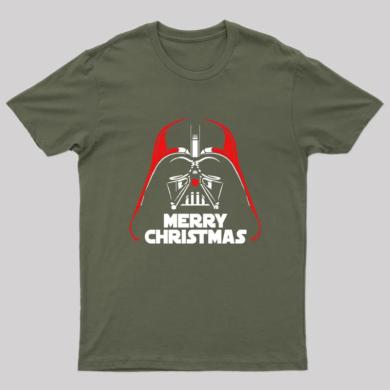 Alternative view of Merry Christmas Scifi Wars T-Shirt