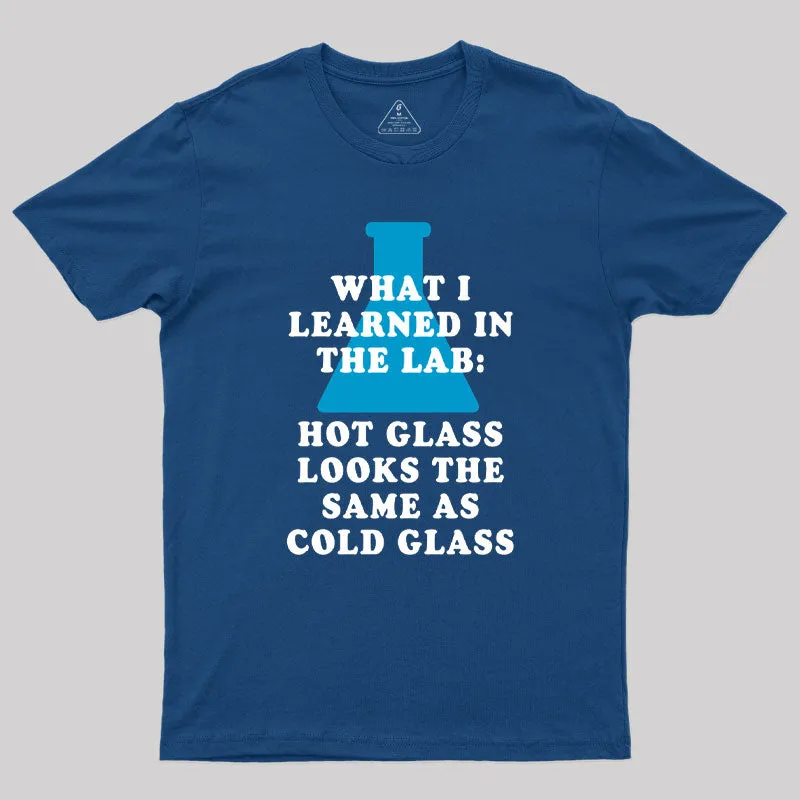 Chemistry Glass Humor Geek T-Shirt - Image 2
