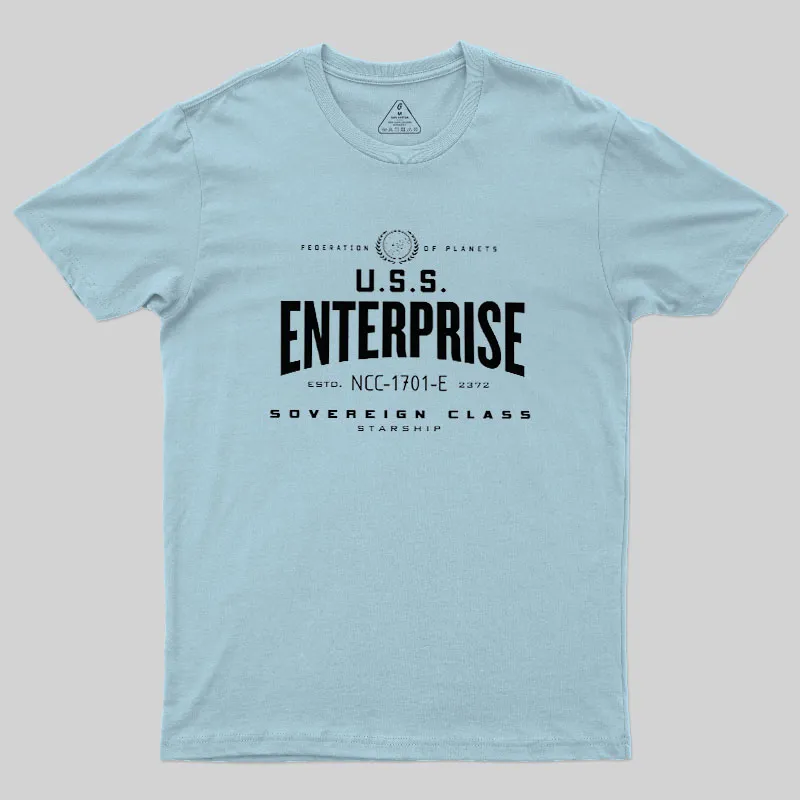 U.S.S. Enterprise-E Geek T-Shirt - Image 9