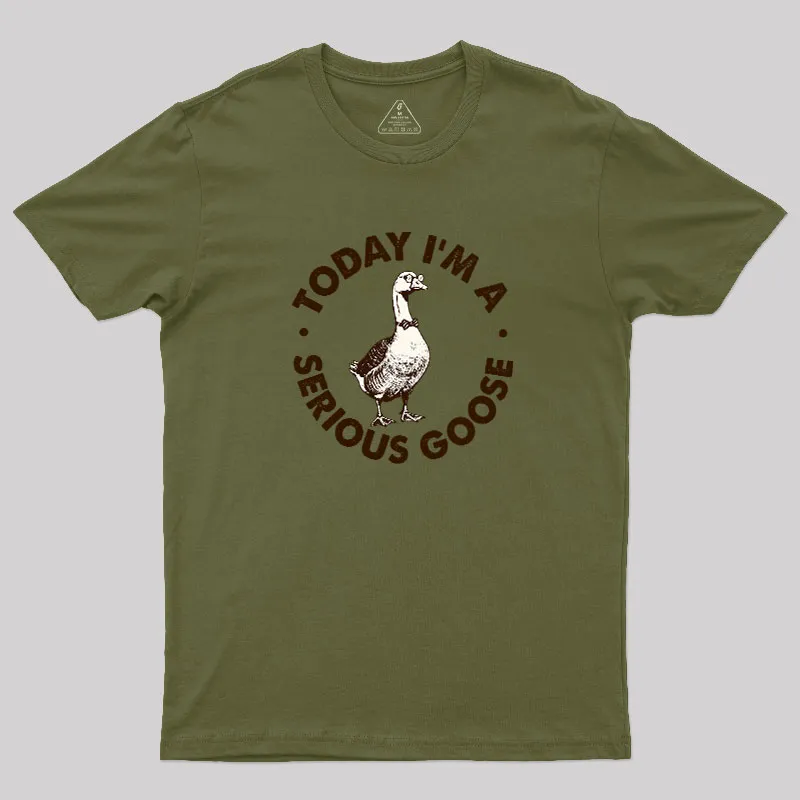 Alternative view of Serious Goose Geek T-Shirt