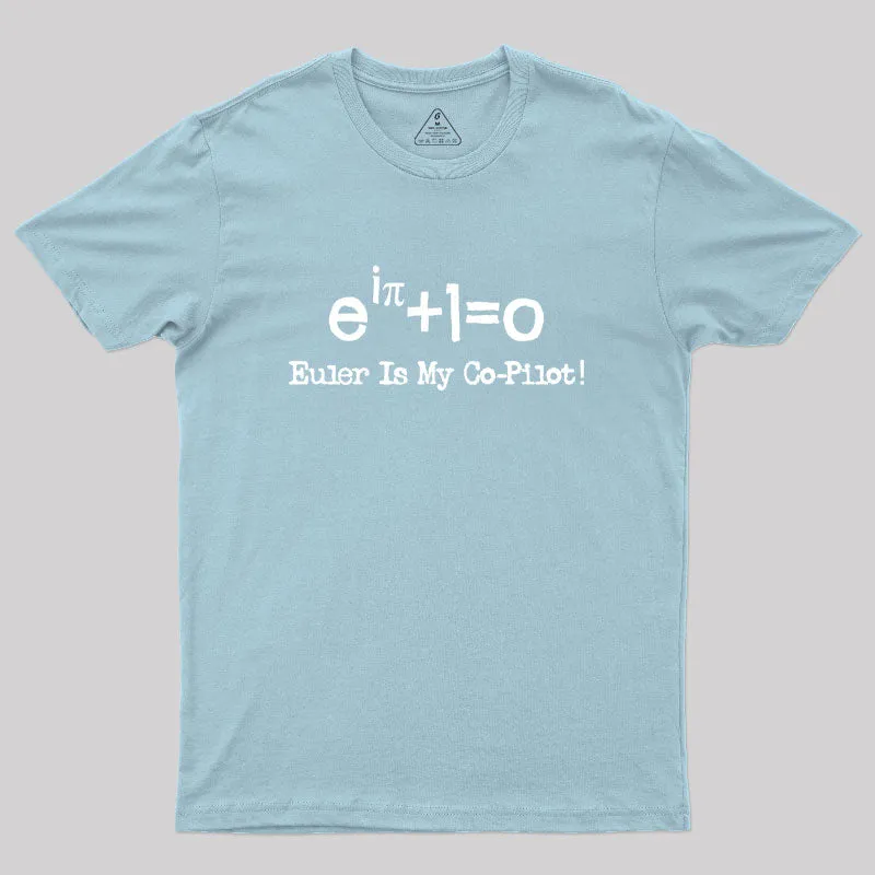 Euler Math Equation Geek T-Shirt - Image 10
