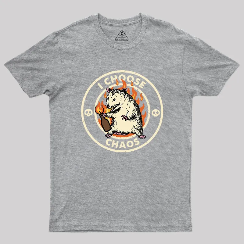 I Choose Chaos Geek T-Shirt - Image 4