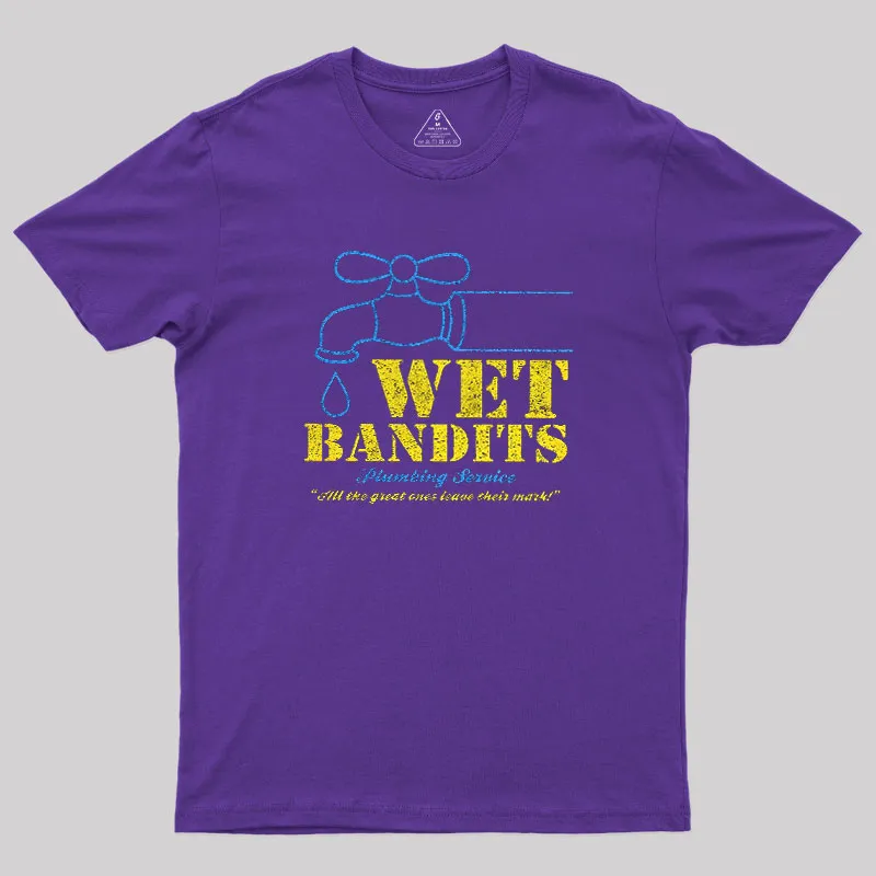 Wet Bandits Plumbing Geek T-Shirt - Image 5