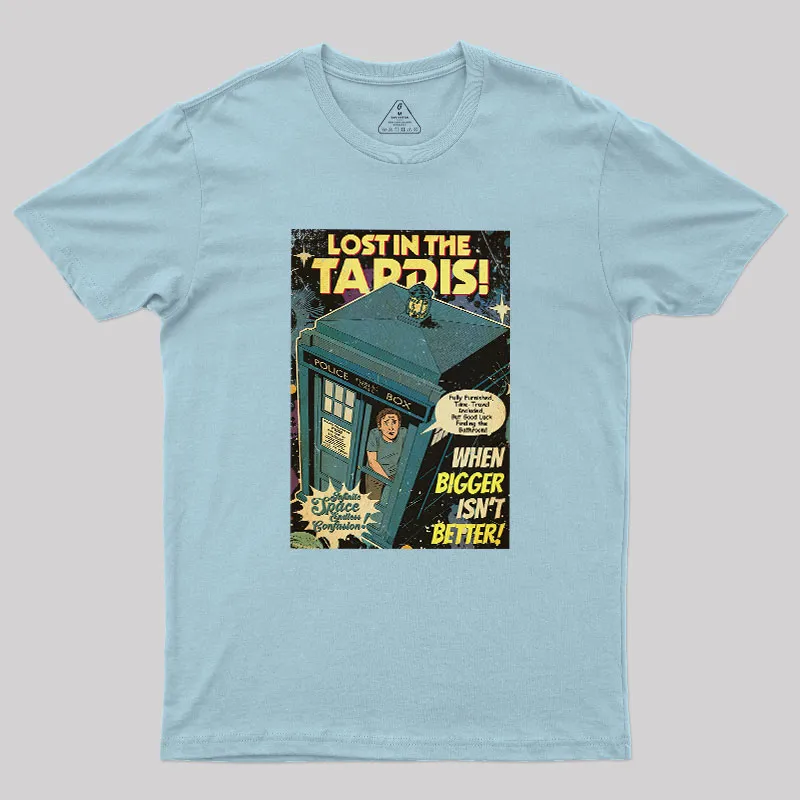 Lost in the TARDIS Geek T-Shirt - Image 10