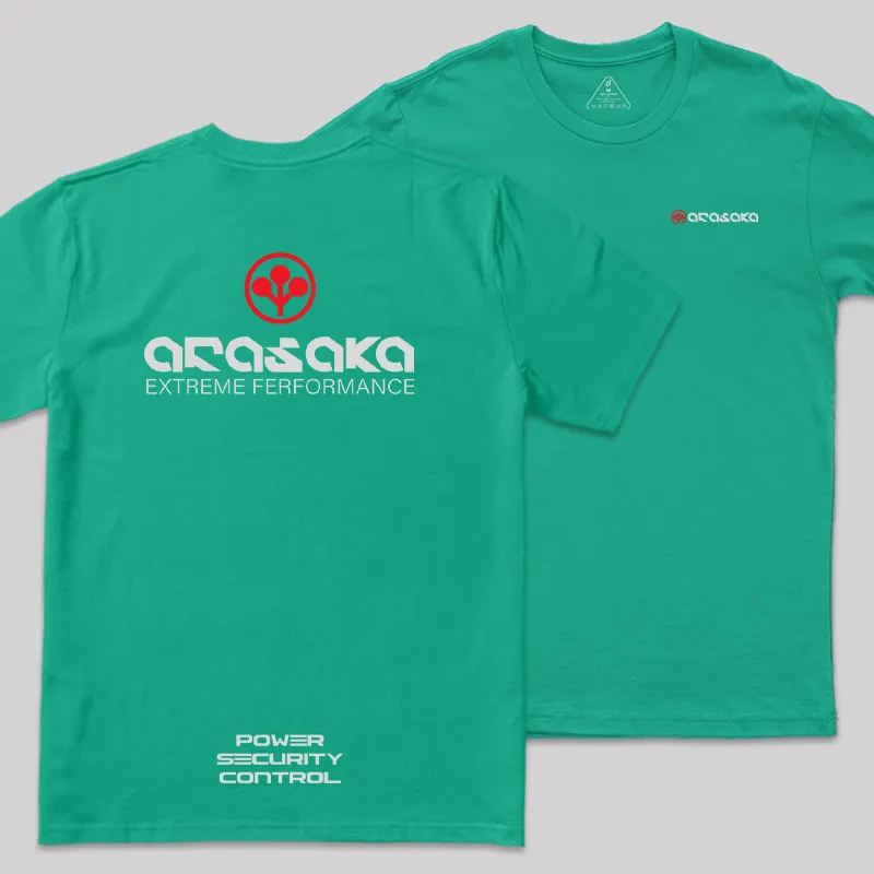 Arasaka Front and Back Printed Geek T-Shirt - Image 10