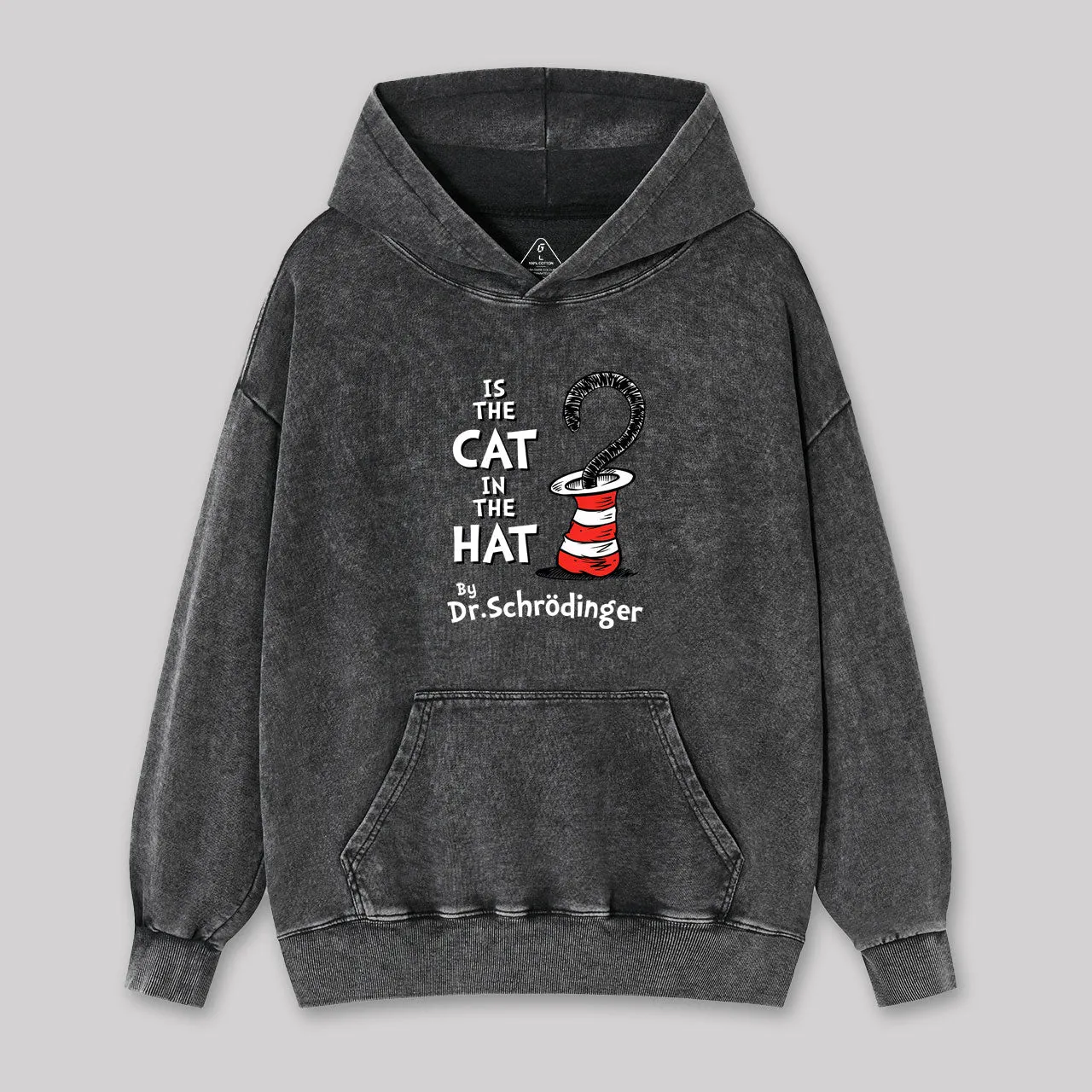 Is the Cat in the Hat Washed Hoodie