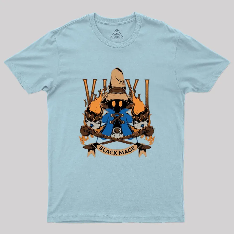 Vivi Black Mage Geek T-Shirt - Image 10