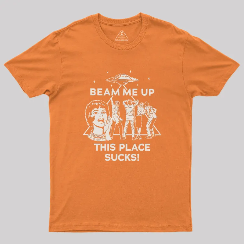 Beam Me Up Geek T-Shirt - Image 6