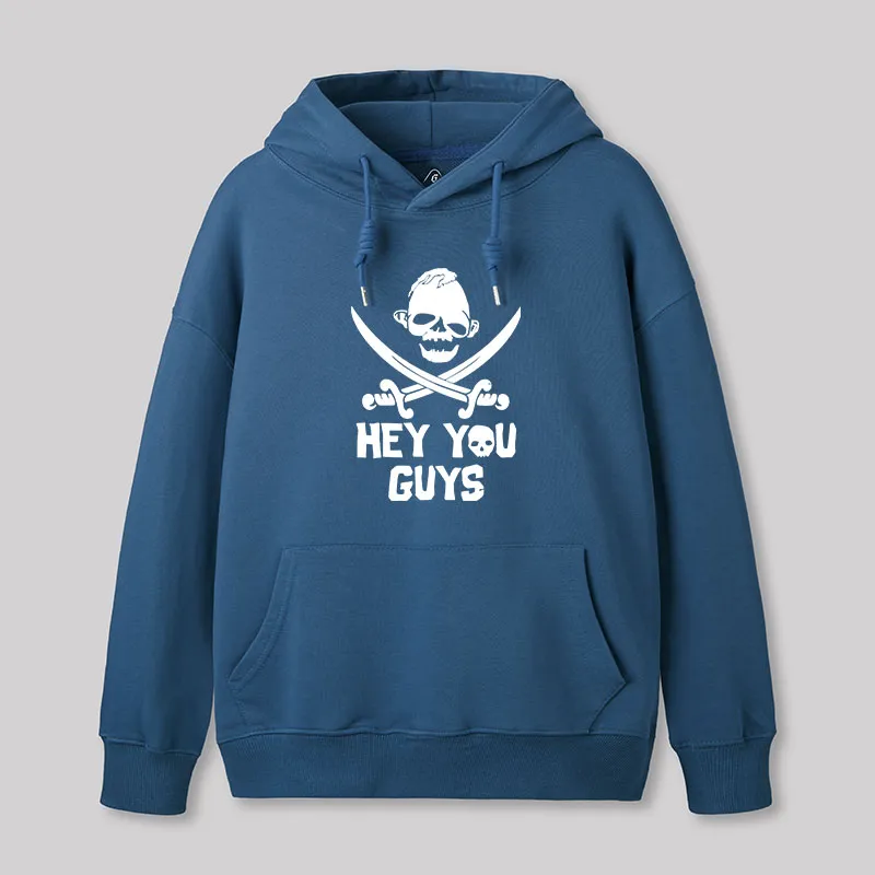 Alternative view of Hey You Guys Geek Hoodie