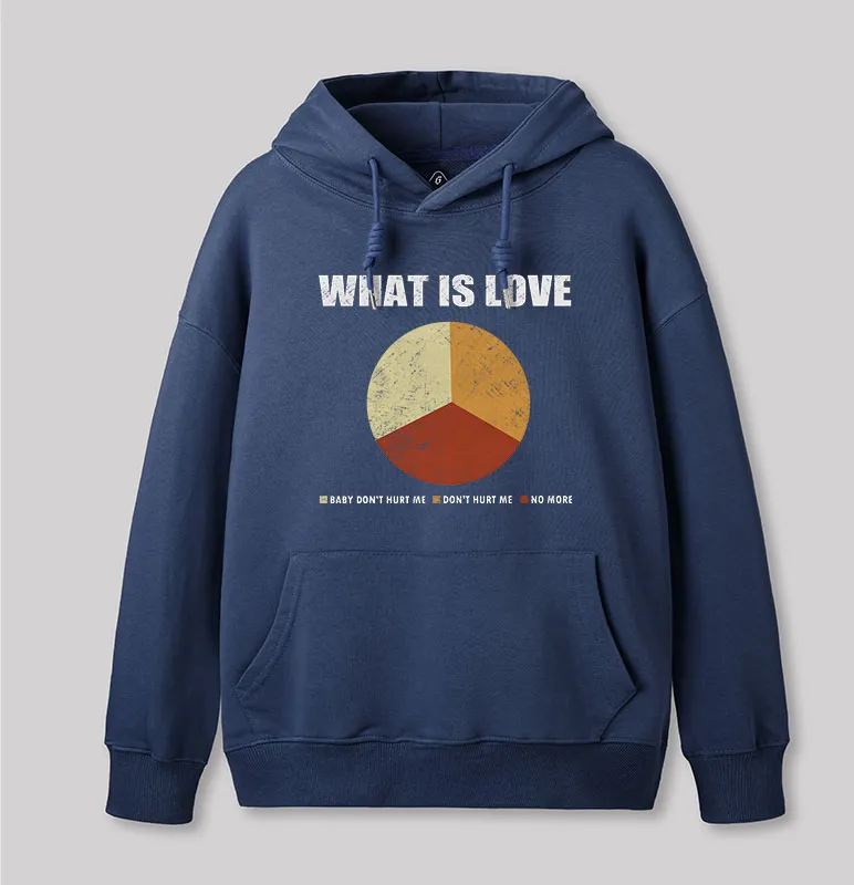 Alternative view of What is Love Geek Hoodie