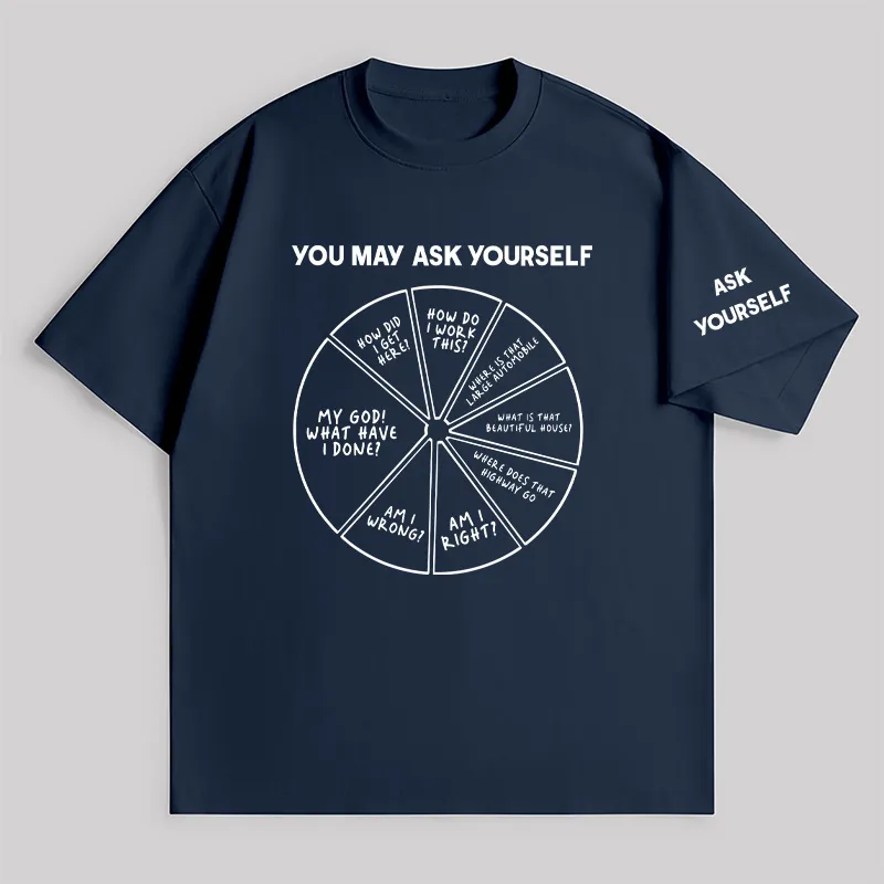 You May Ask Yourself Unisex Oversized T-shirt - Image 5