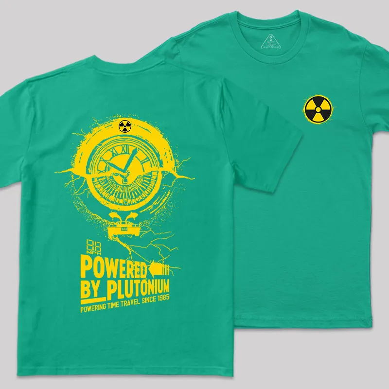 Plutonium Power Front and Back Printed Geek T-Shirt - Image 8