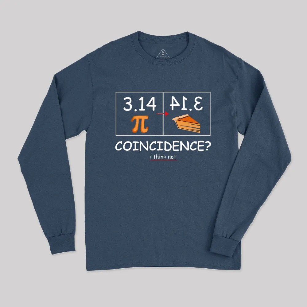 Pi Pie Math Professor Long Sleeve T-Shirt - Image 3