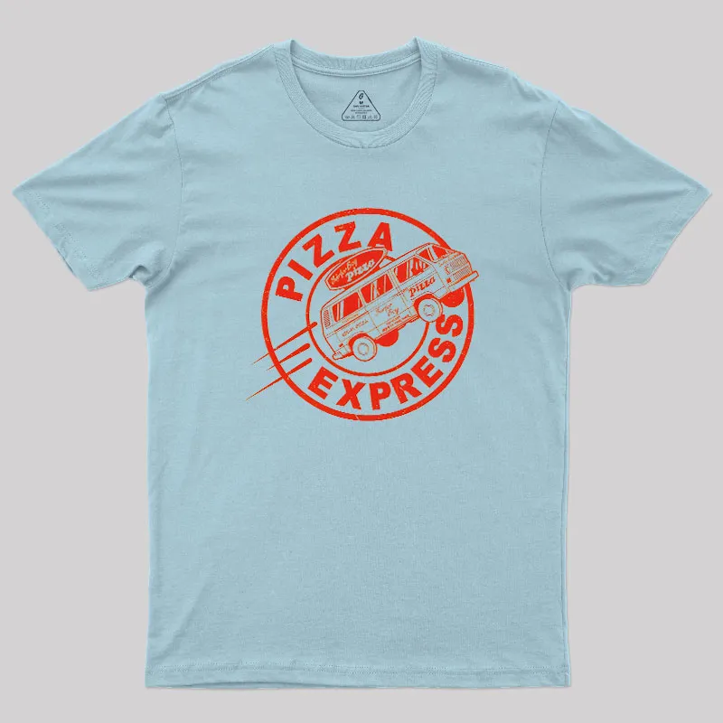 Pizza Express v2 Geek T-Shirt - Image 8