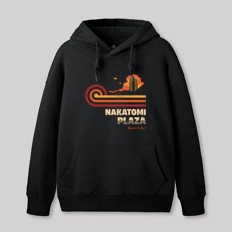 Retro Vintage Nakatomi Geek Hoodie