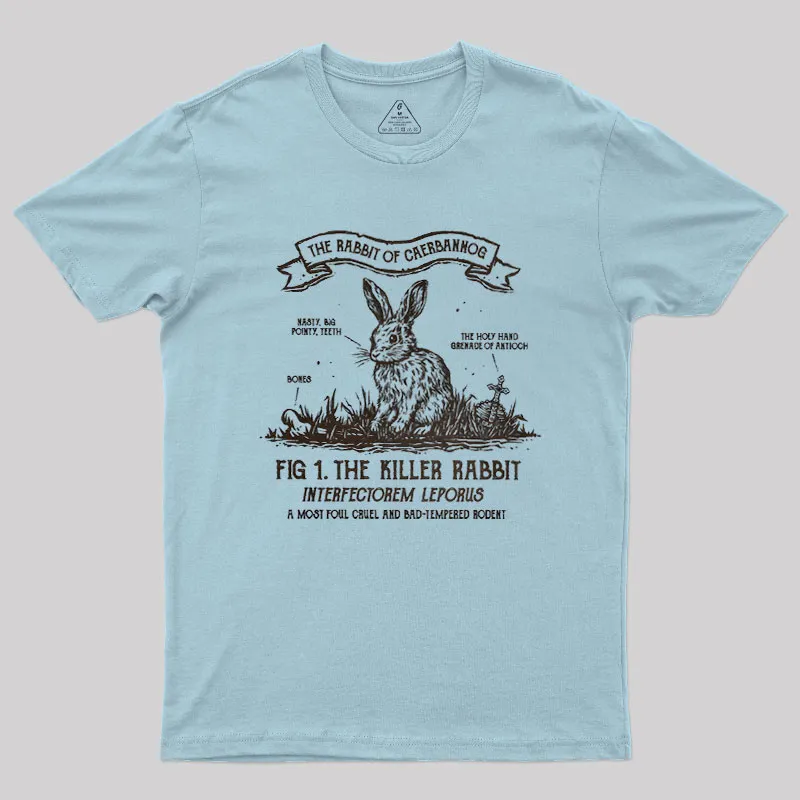 The Rabbit of Caerbannog Geek T-Shirt - Image 5