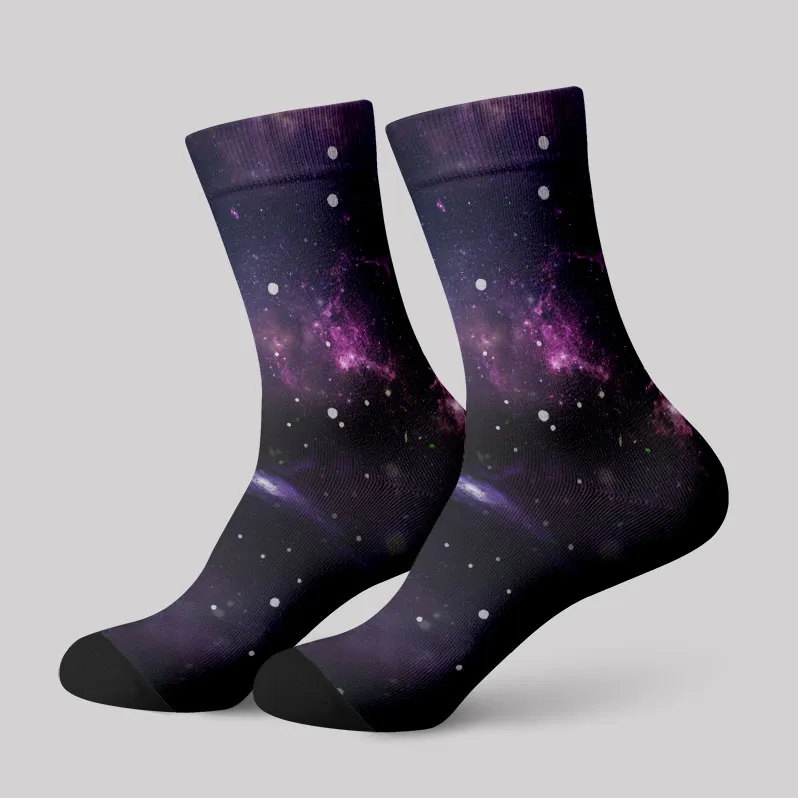 Beautiful Nebula Outer Space Men's Socks