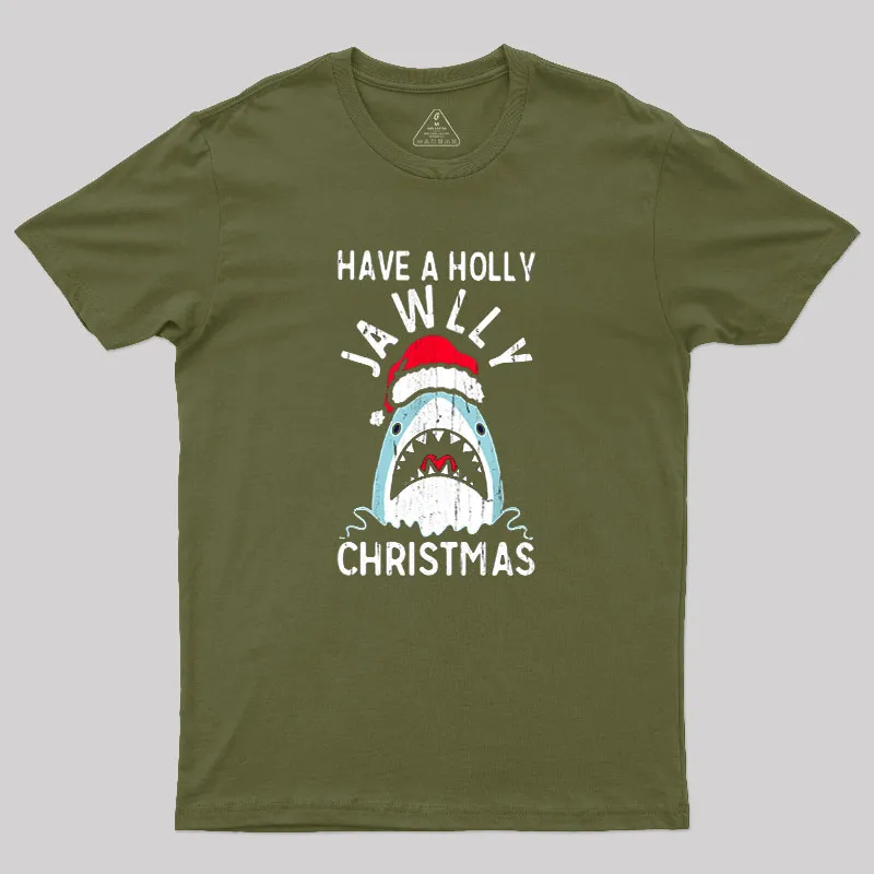 Have A Holly Jawly Christmas Geek T-Shirt - Image 3