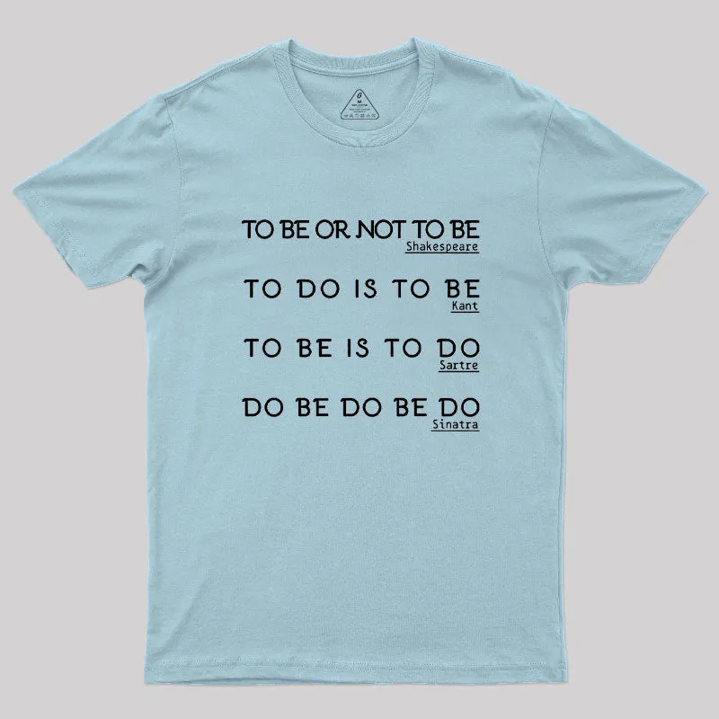 Philosophical lyric Poetic Sinatra Classic Geek T-Shirt - Image 10