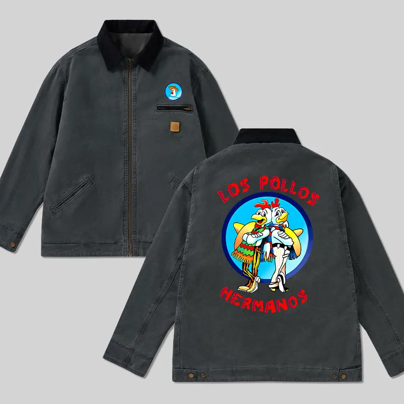 Alternative view of Los Pollos Hermanos Classic Work Jacket