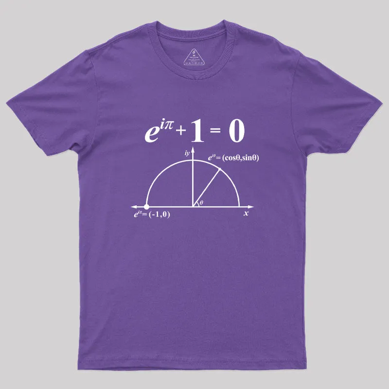 Euler's Identity Geek T-Shirt - Image 6