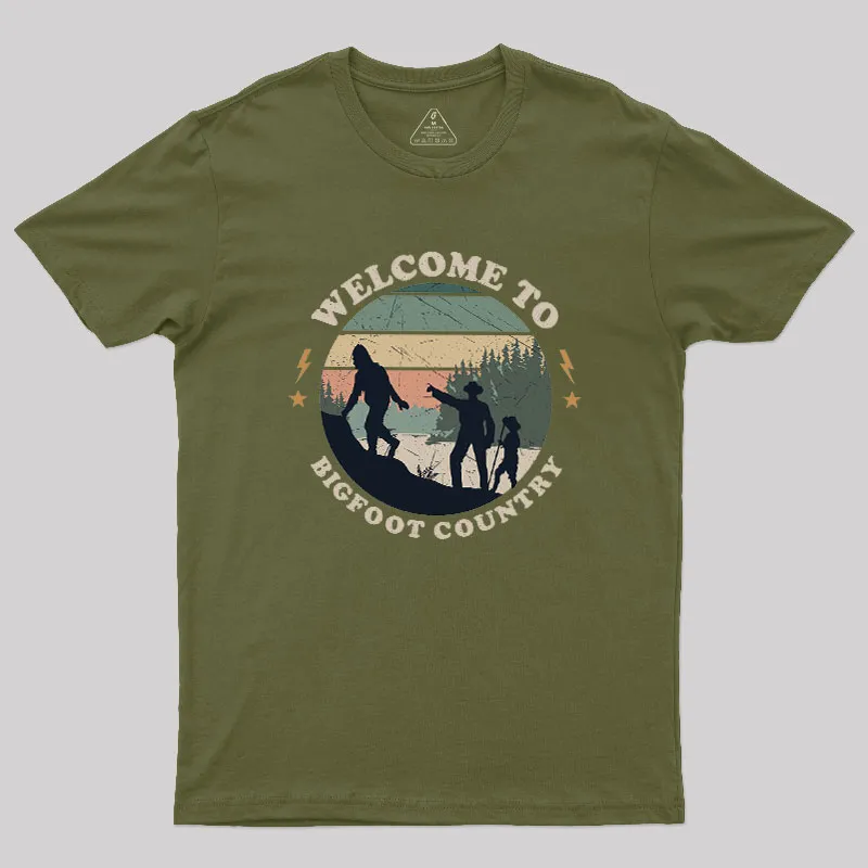Bigfoot Country Geek T-Shirt - Image 3