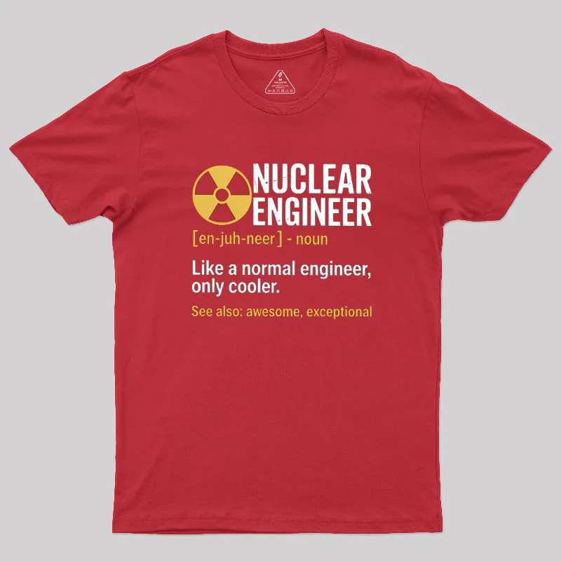 Nuclear Engineering Radioactive Chernobyl Geek T-Shirt - Image 5