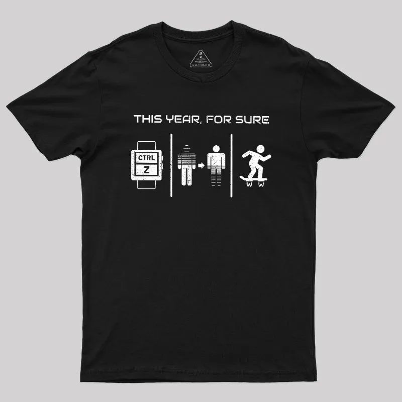 This Year For Sure Geek T-Shirt