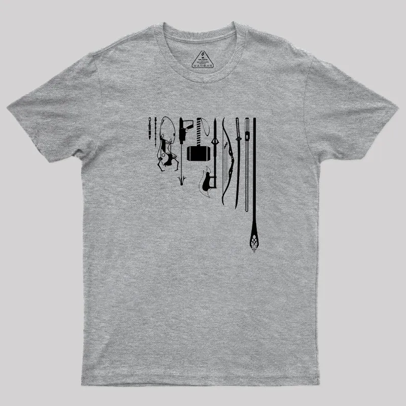 Iconic Weapons Geek T-Shirt
