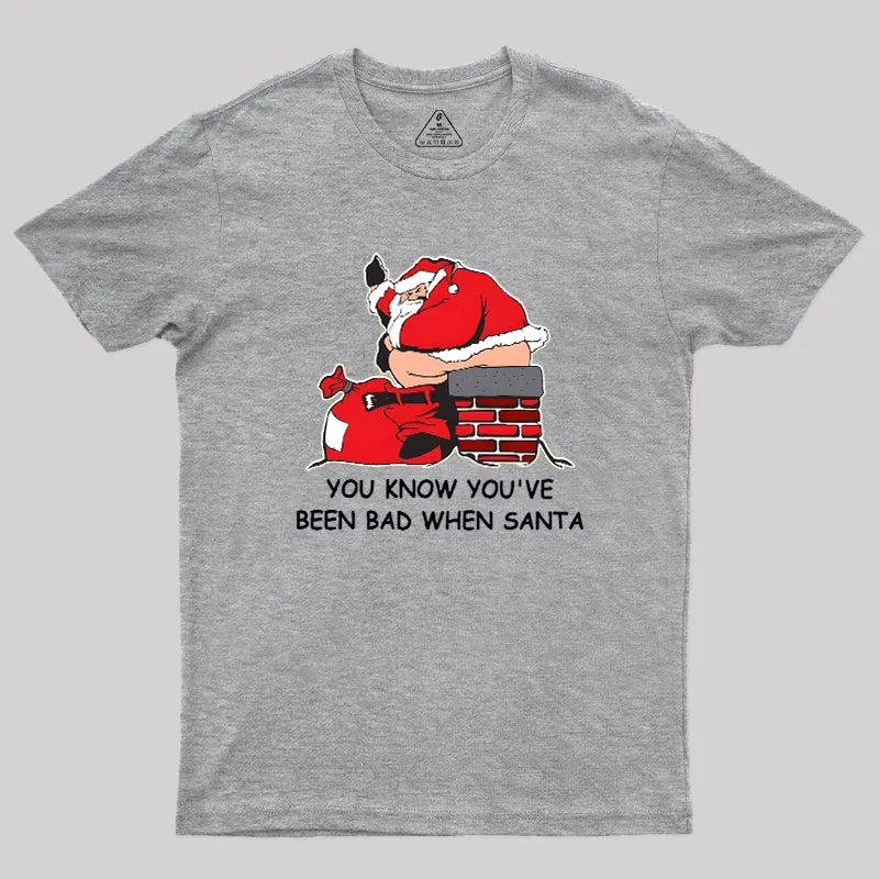 You Know You've Been Bad Geek T-Shirt - Image 4