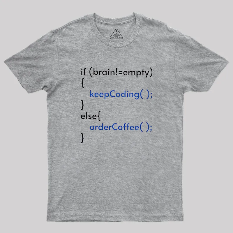 Keep Coding Geek T-Shirt - Image 4