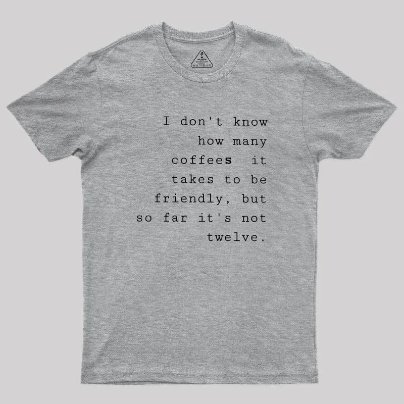 Coffee Demand Geek T-Shirt - Image 4