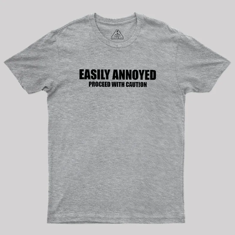 Easily Annoyed Geek T-Shirt - Image 4