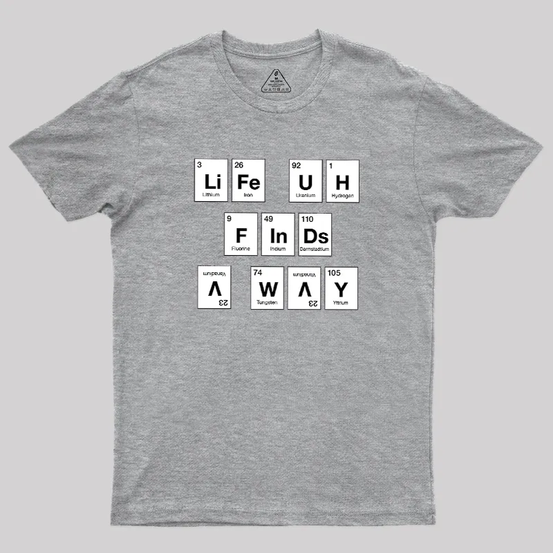 Life Finds a Way, Periodically... Geek T-Shirt - Image 4