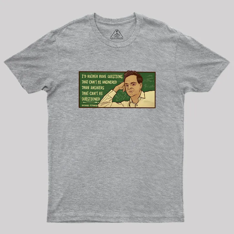 Feynman Science Shirt Geek T-Shirt