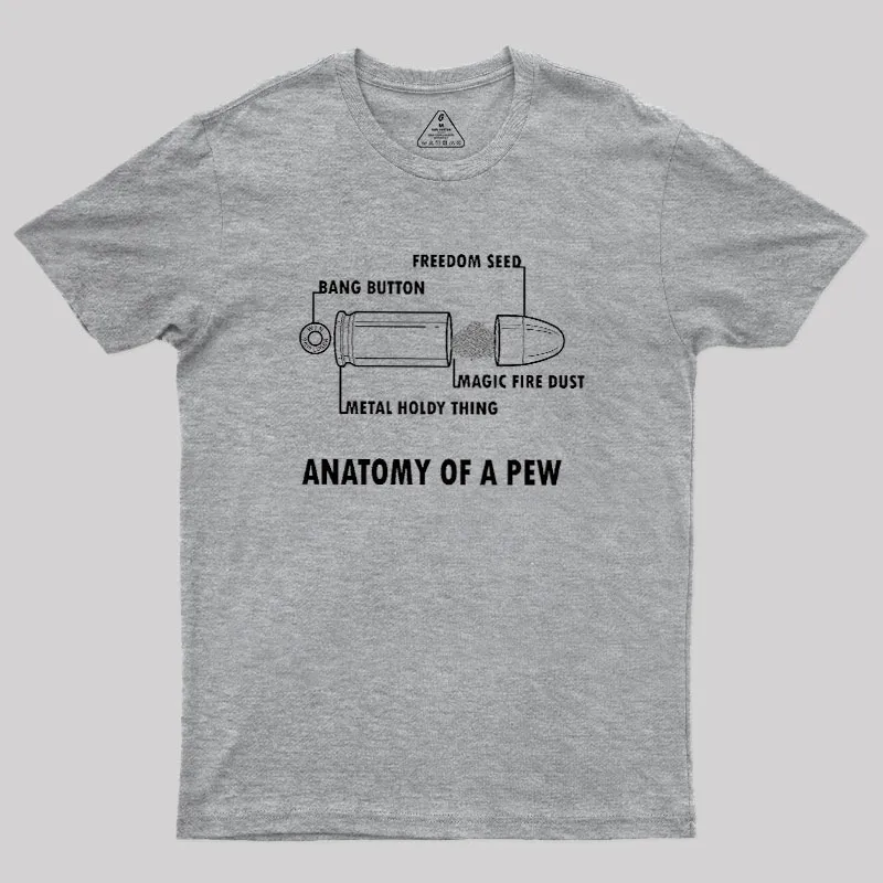 ANATOMY OF A PEW Geek T-Shirt