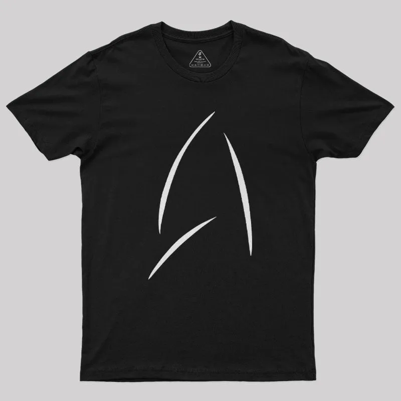 Alternative view of Minimalist Delta Geek T-Shirt