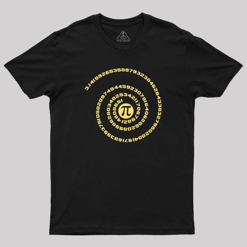 Pi Vortex Geek T-Shirt - Image 2