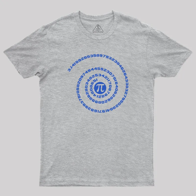 Pi Vortex Geek T-Shirt - Image 4