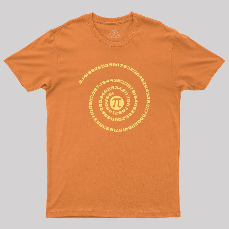 Pi Vortex Geek T-Shirt - Image 7