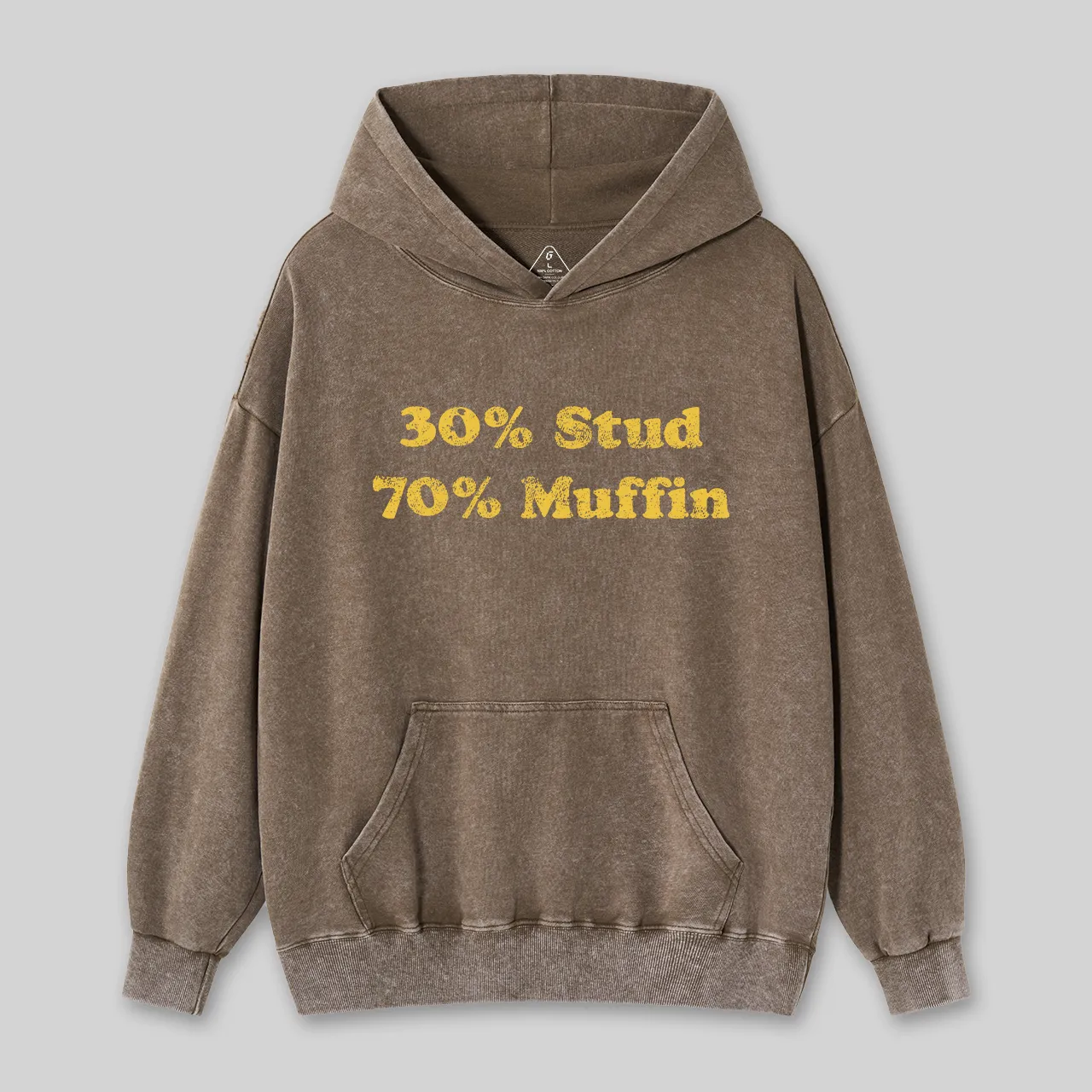 Alternative view of 30 Stud 70 Muffin Washed Hoodie