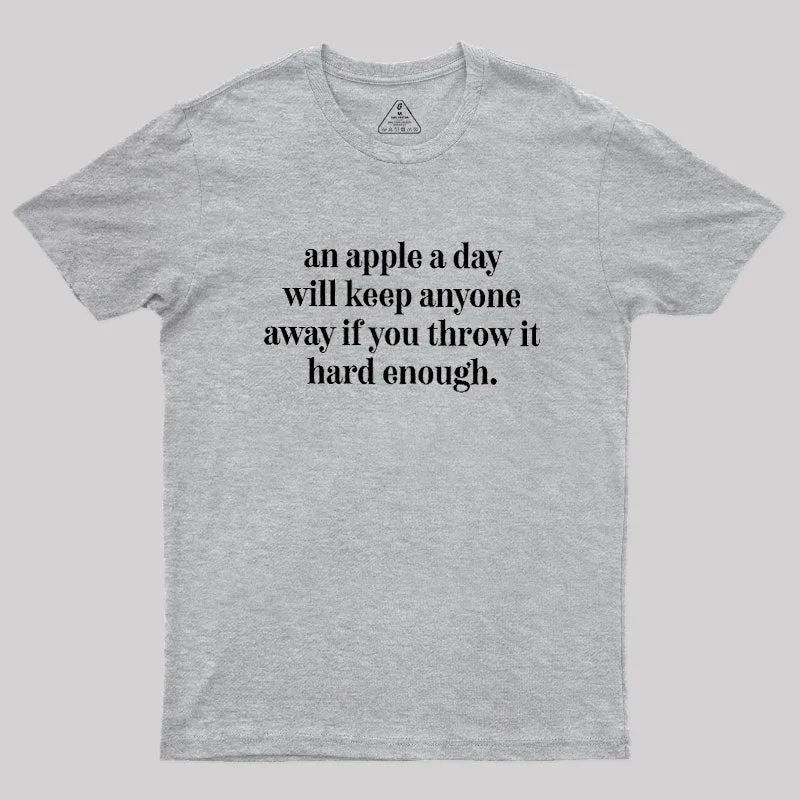 An Apple A Day Geek T-Shirt