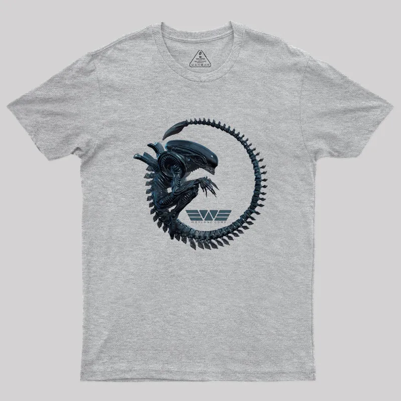Xenomorph Geek T-Shirt - Image 4