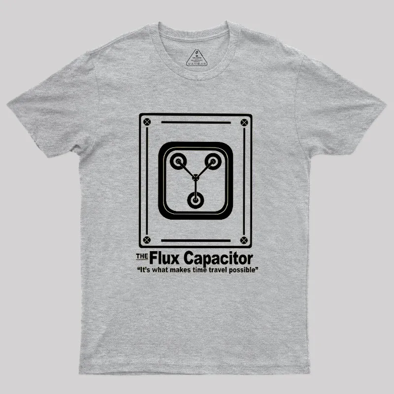 Flux Capacitor Geek T-Shirt - Image 4