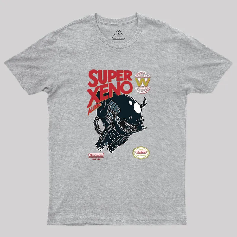 Super Xeno Alien Geek T-Shirt - Image 4